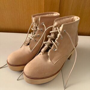 Anthropologie AoverA June Clog Boots Size 39